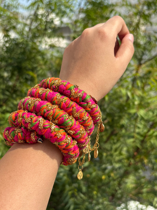 Santari spiral bangle