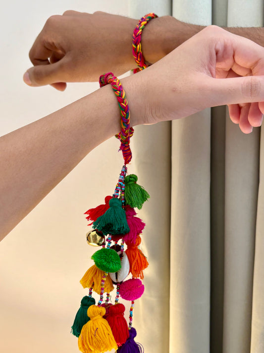 Jugni Lumba Rakhi - set of two