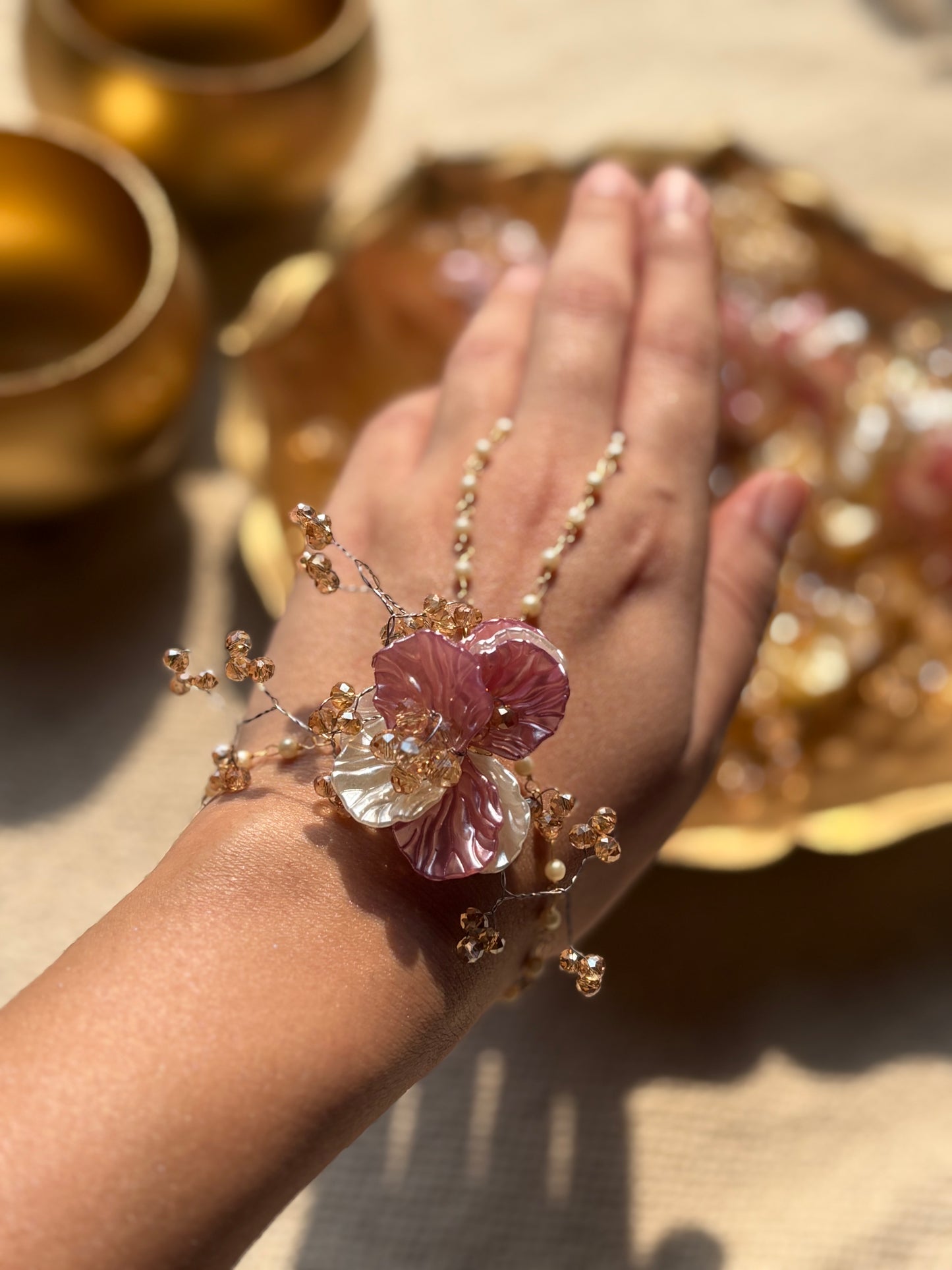 Minimalist resin hathphool (set of 2)