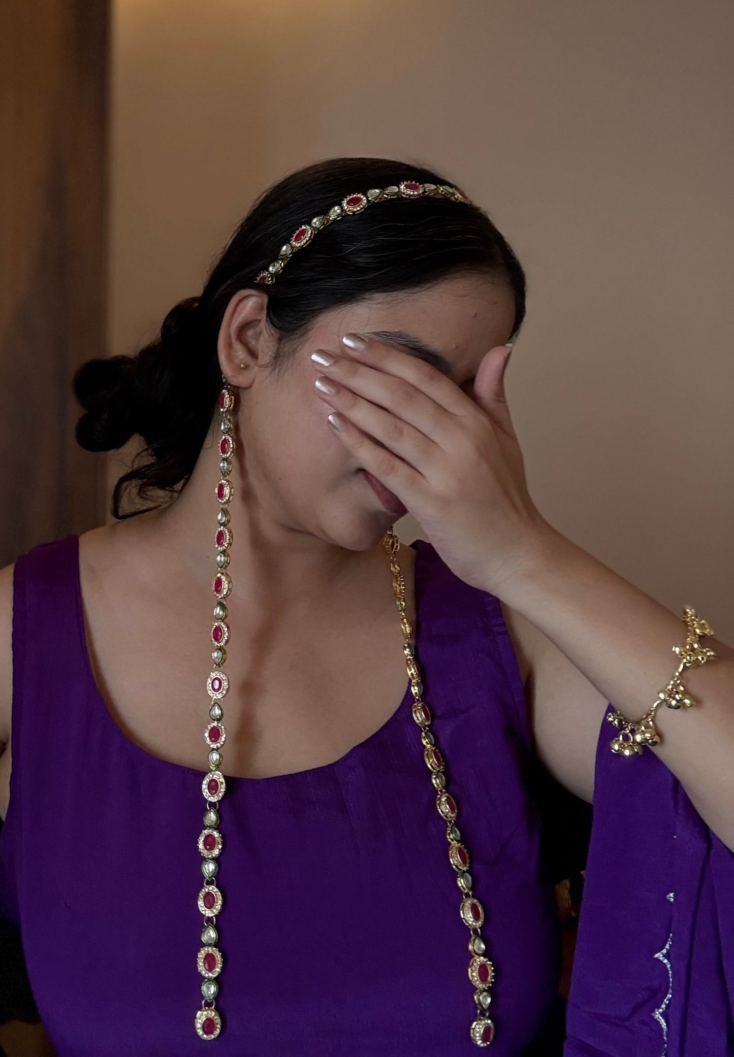 Gulzar Kundan Hairband