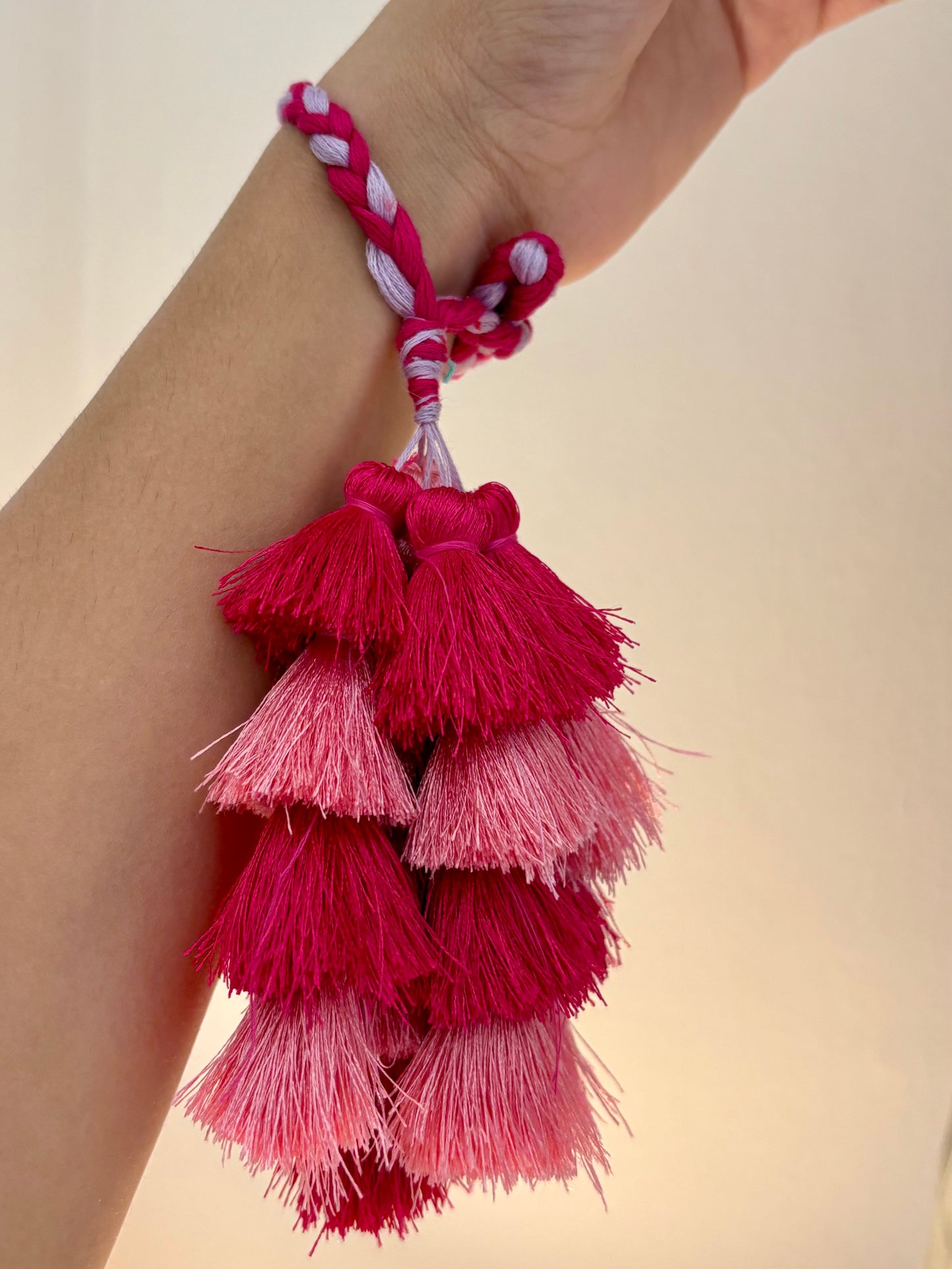 Pink hue Lumba Rakhi