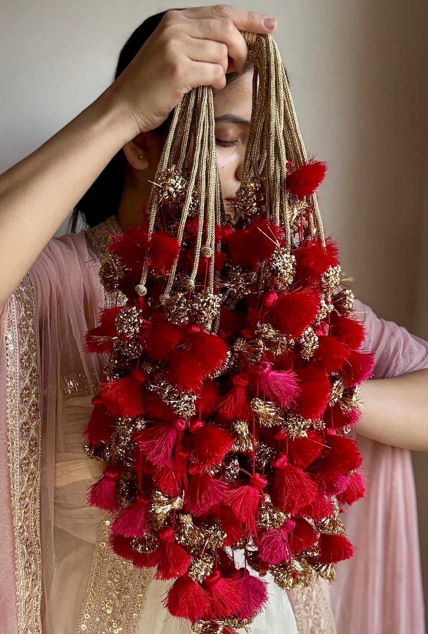 Tikhi Mirchi playful tassel bag