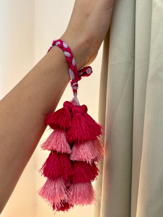 Pink hue Lumba Rakhi