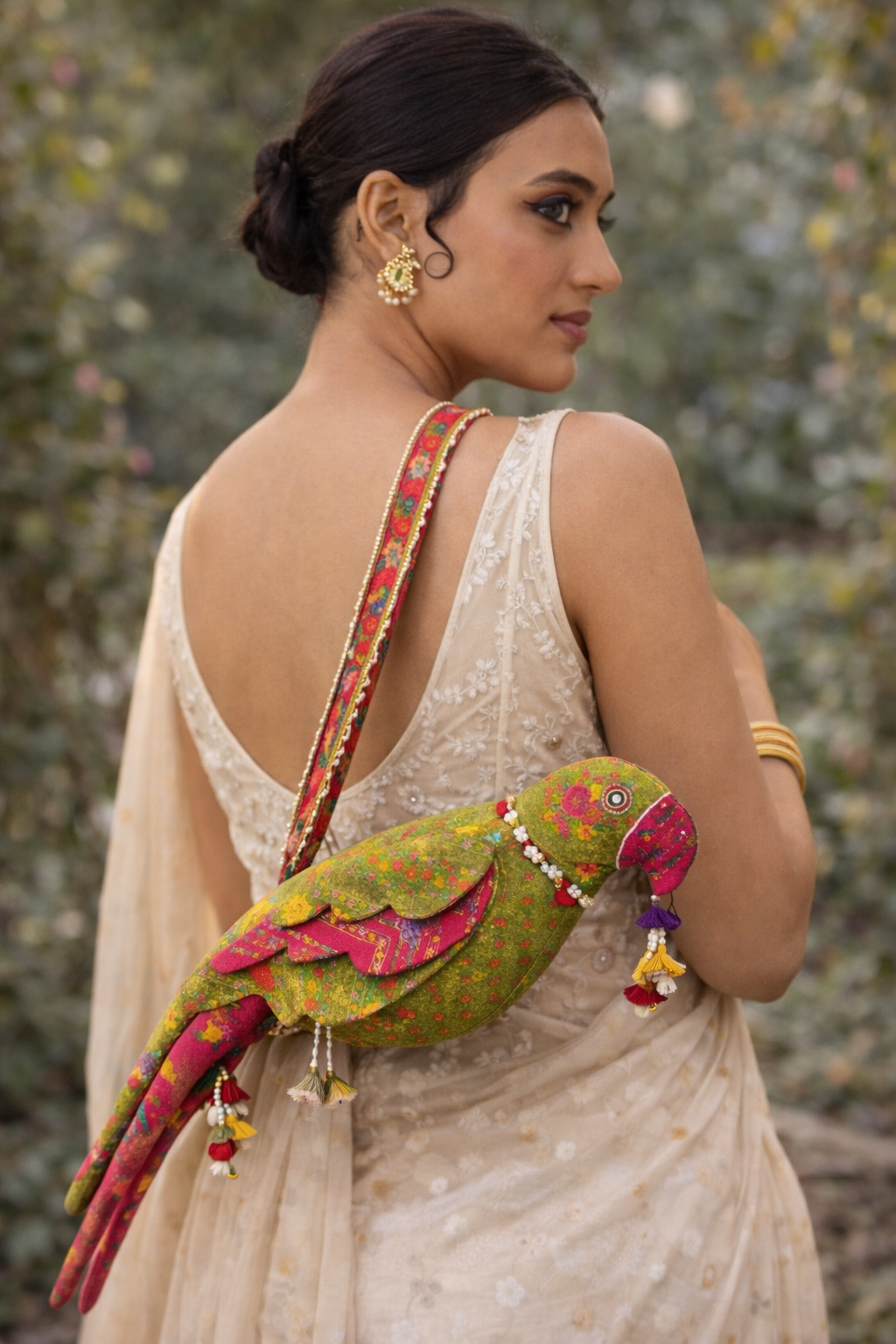 Sunehri Tota – The Heirloom Parrot Bag