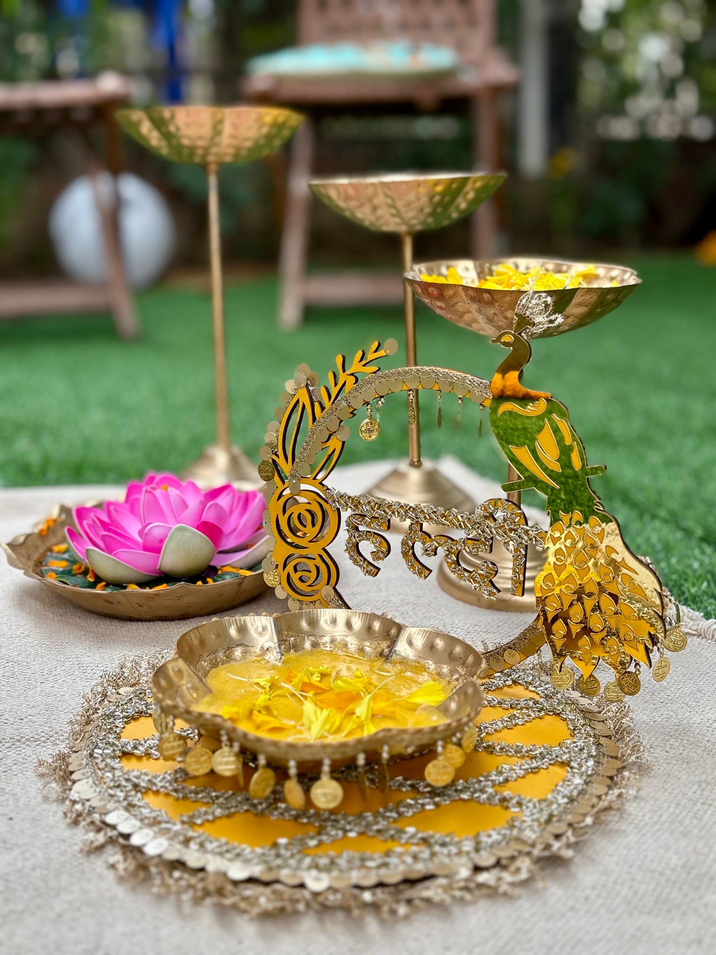 Haldi ceremony Platter - Luxe Edition 🌼