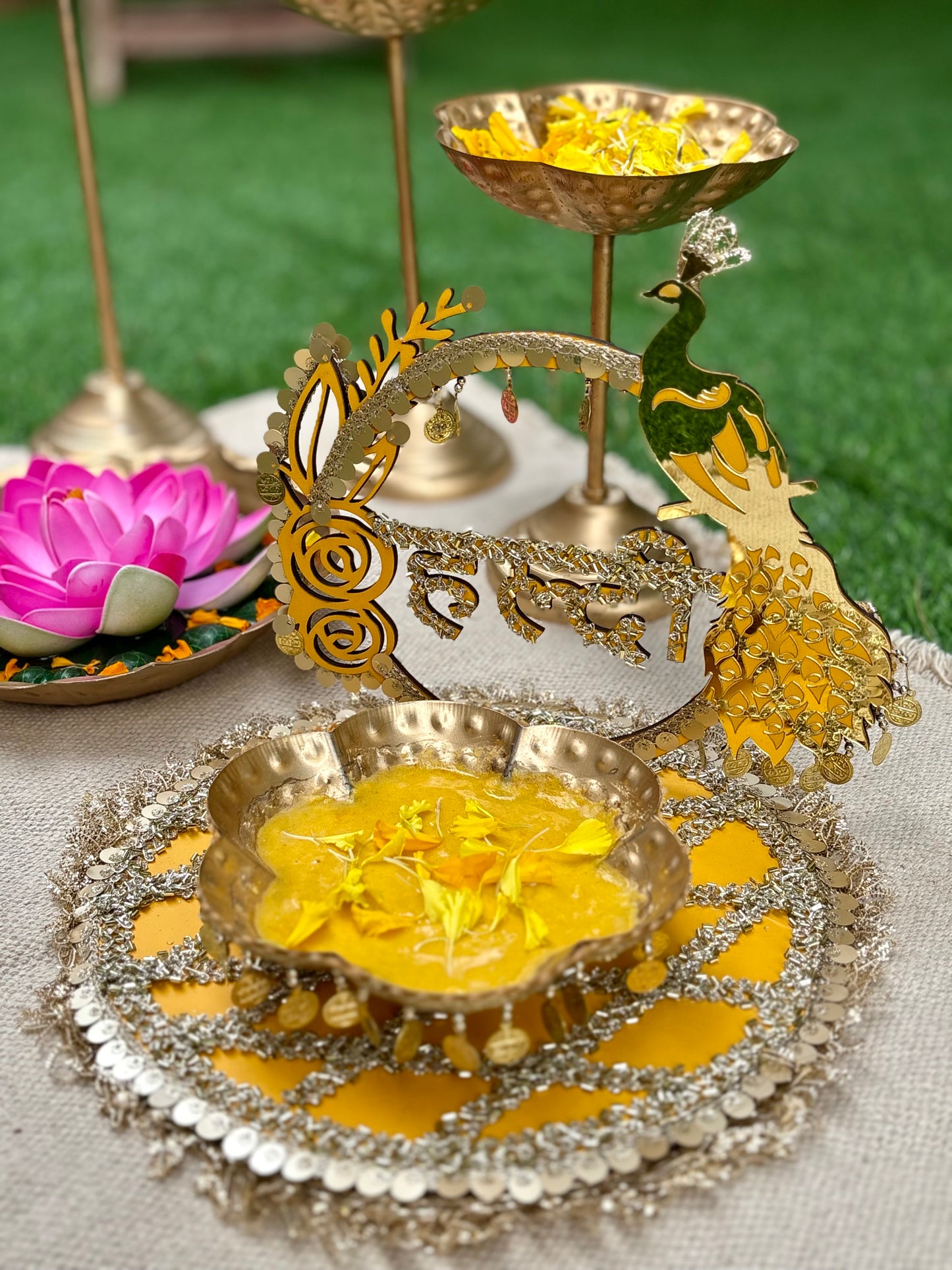 Haldi ceremony Platter - Luxe Edition 🌼