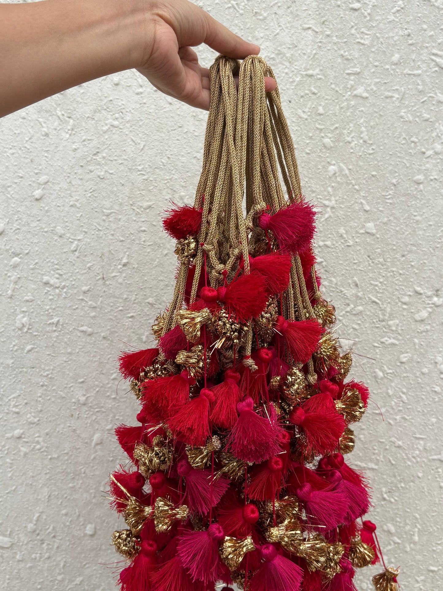 Tikhi Mirchi playful tassel bag