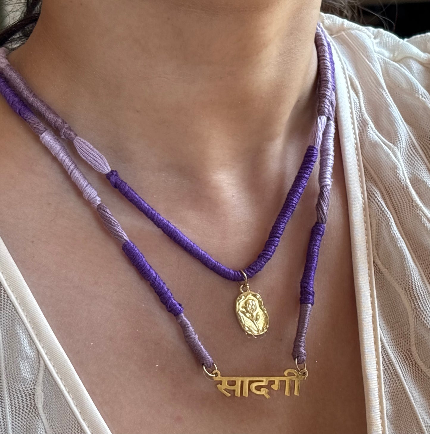 Saadgi - Neckpiece (Set of 2)