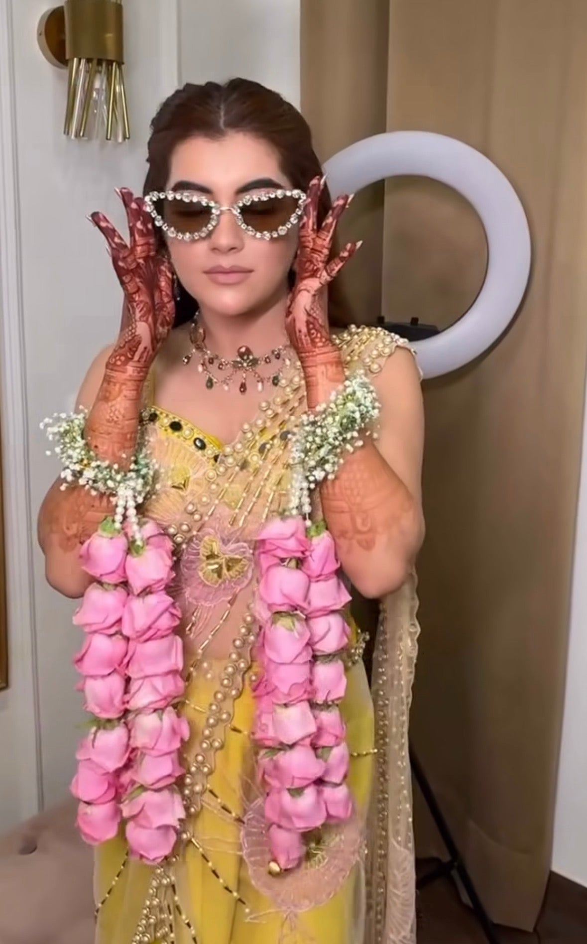 Artificial Mogra Kaleera with roses