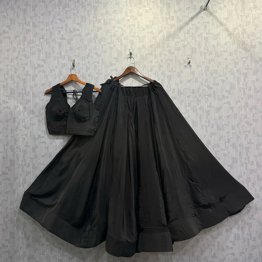 Pure crape Handcrafted Chaniya