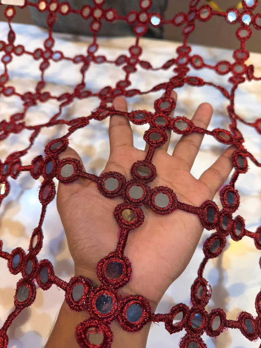 Mirror Poshida Veil - Red