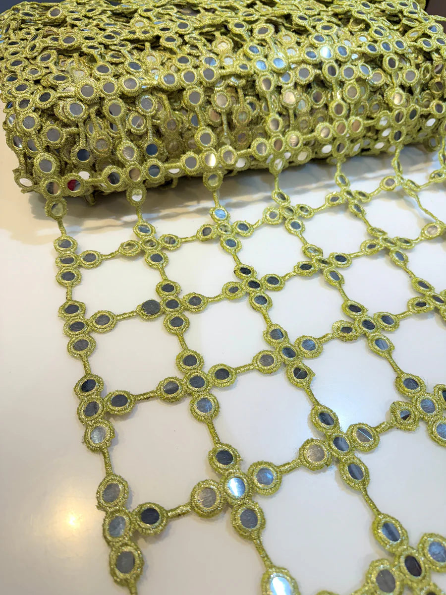 Mirror Poshida Veil - Mint Green