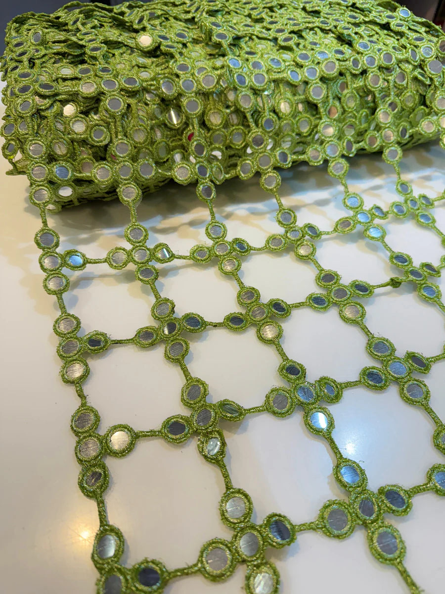 Mirror Poshida Veil - Olive Green