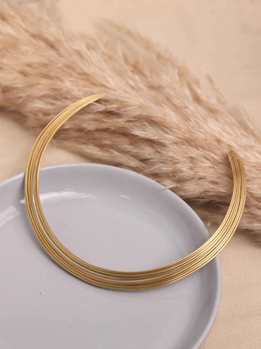 Wired Choker Brass (Anti Tarnish)