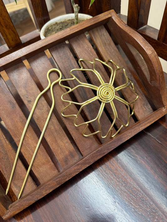 Bohemian Hair cage Bun 2.0