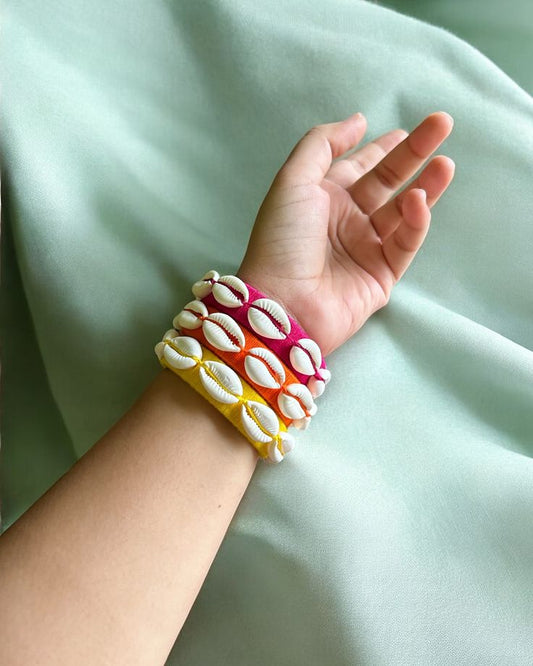Rabri Hand embroidered Bangles Set