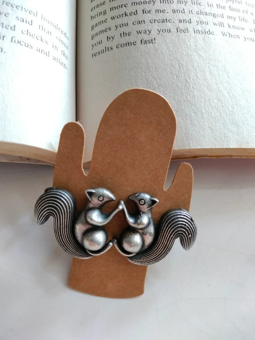 Vintage Squirrel Serenade Earings 🐿️